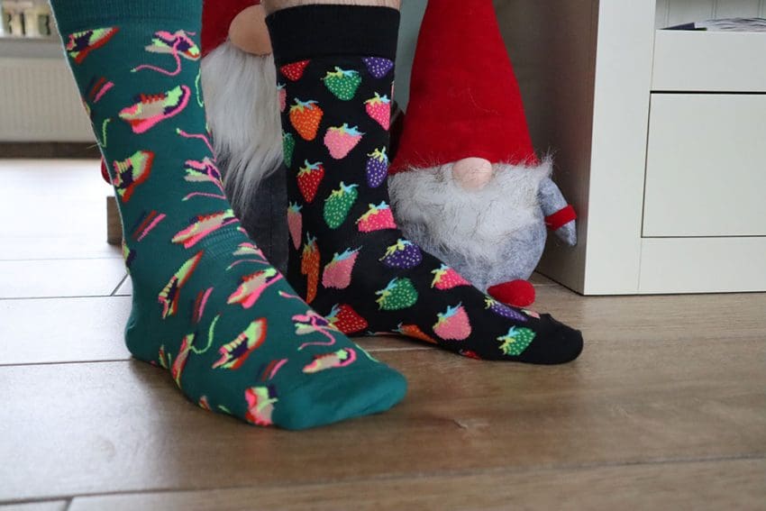 happy socks onder de kerstboom